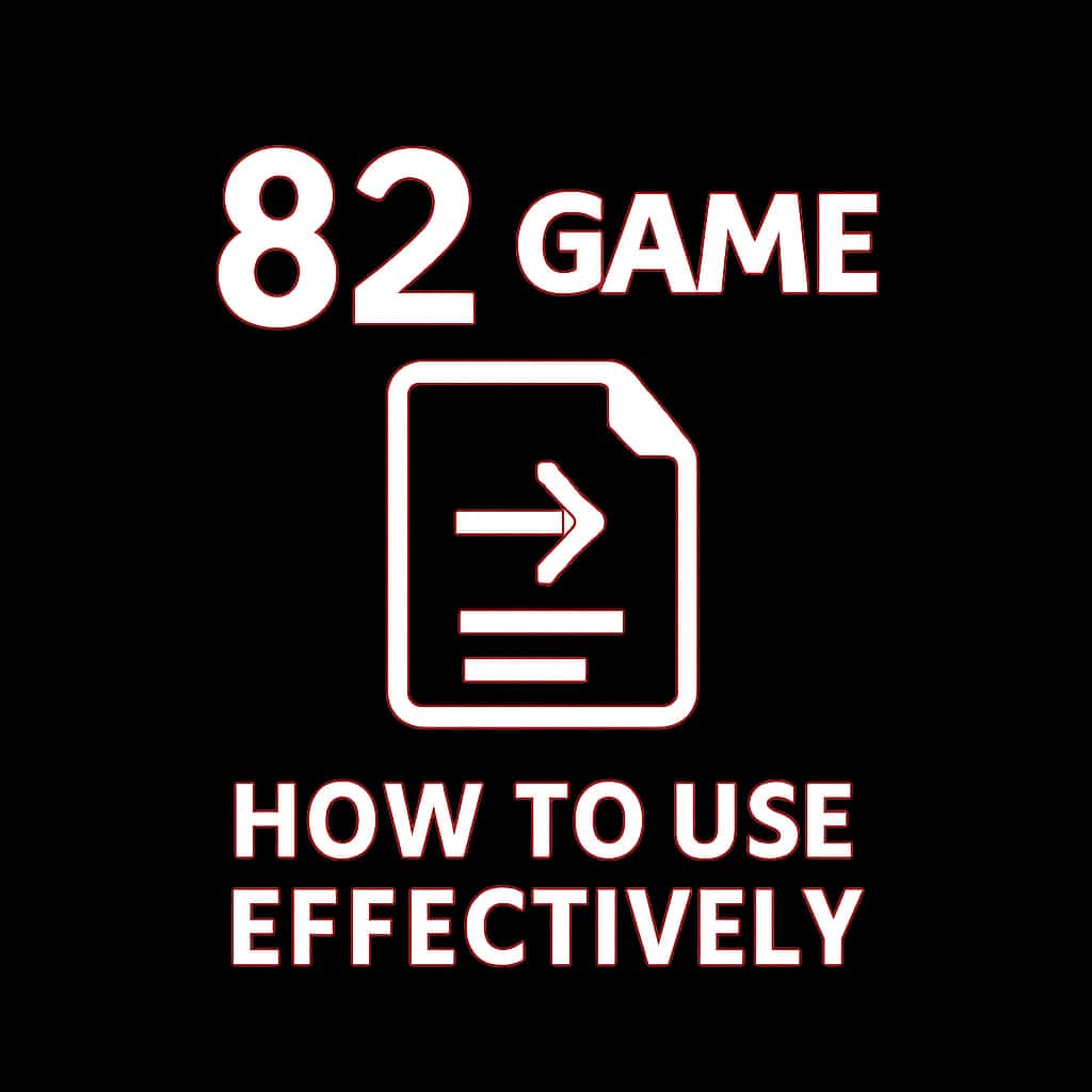 Icon representing effective usage of 82 Game.