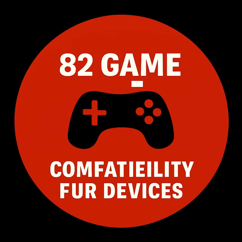 Icon representing compatibility guidance for 82 Game Devices.