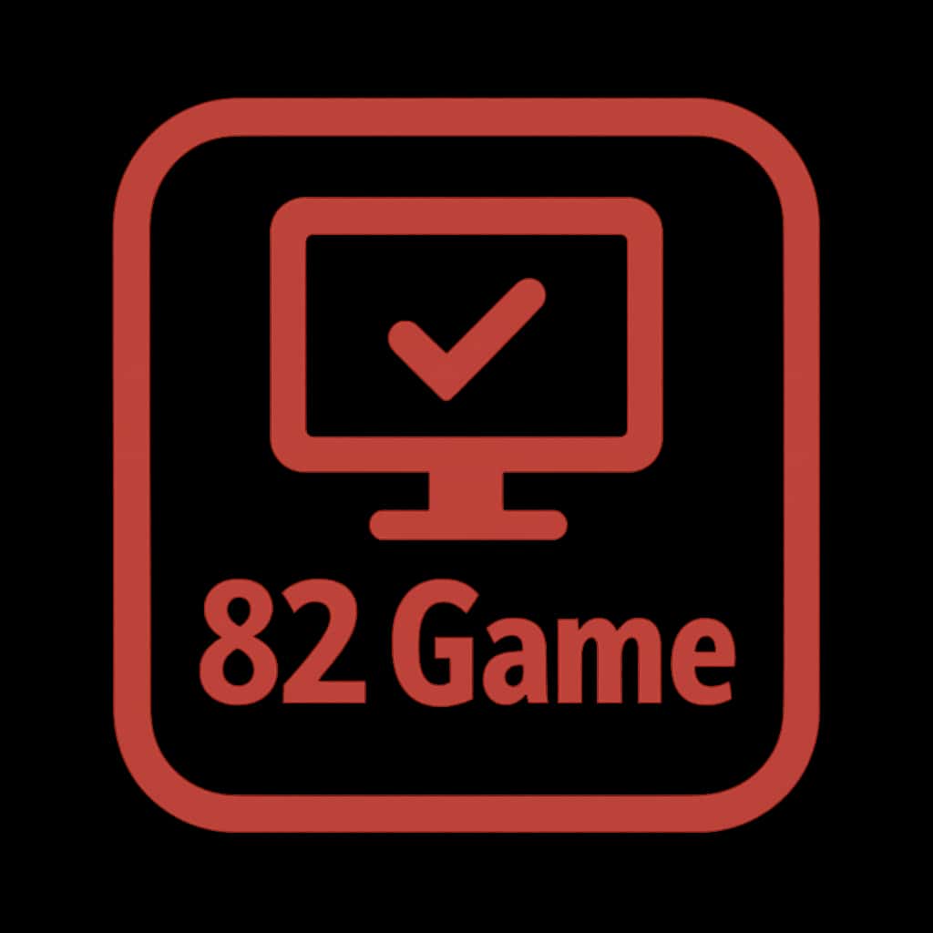 Icon representing account verification for 82 Game.